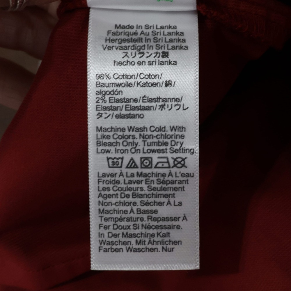 J.Crew Lizzie Pant Women 24 Red Corduroy Wide Leg High Rise Patch Pocket $138NWT - Picture 4 of 15